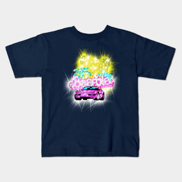 Disco Ball Bearbie Kids T-Shirt by ART by RAP